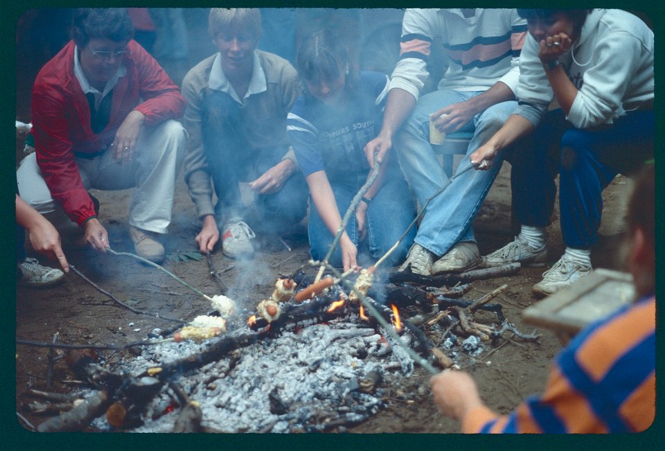 Staff cookout 1983 -1